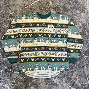 Disney Parks Walt Disney World Green Holiday Christmas Spirit Size Adult Small